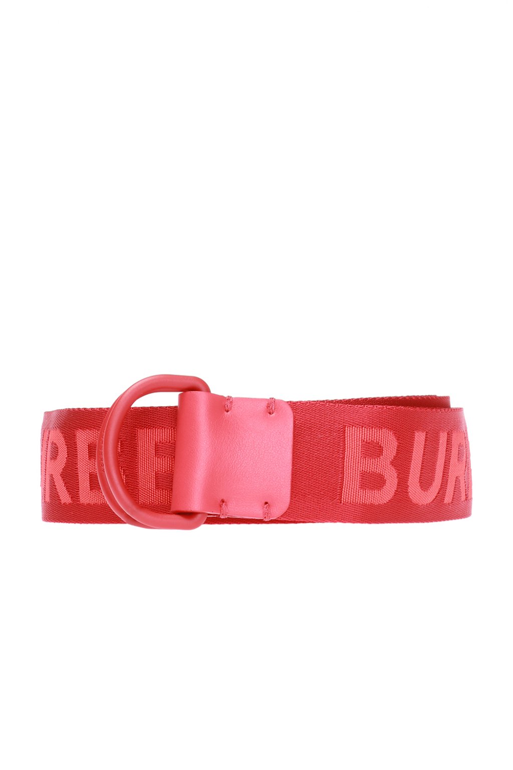red burberry belt