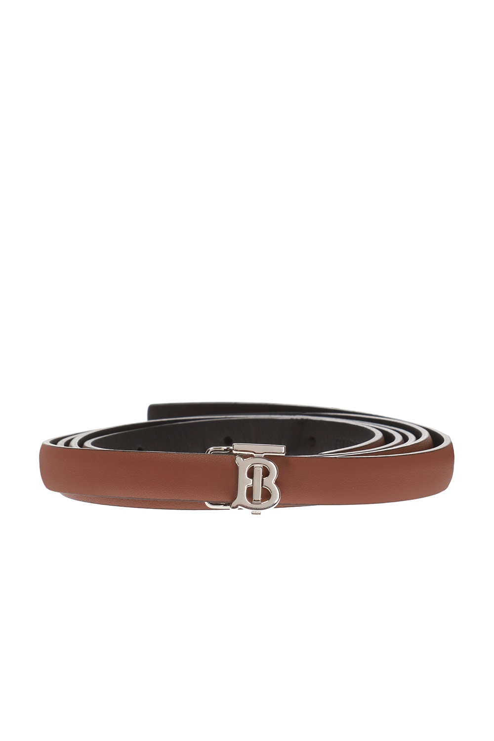 Burberry Reversible Monogram Leather Belt