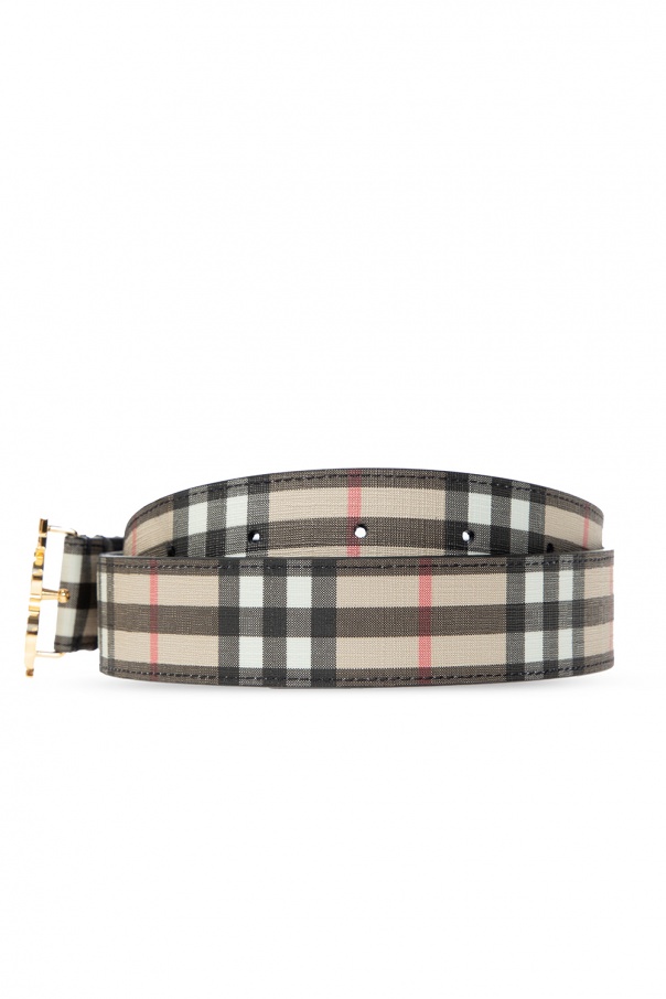 Burberry Checked belt