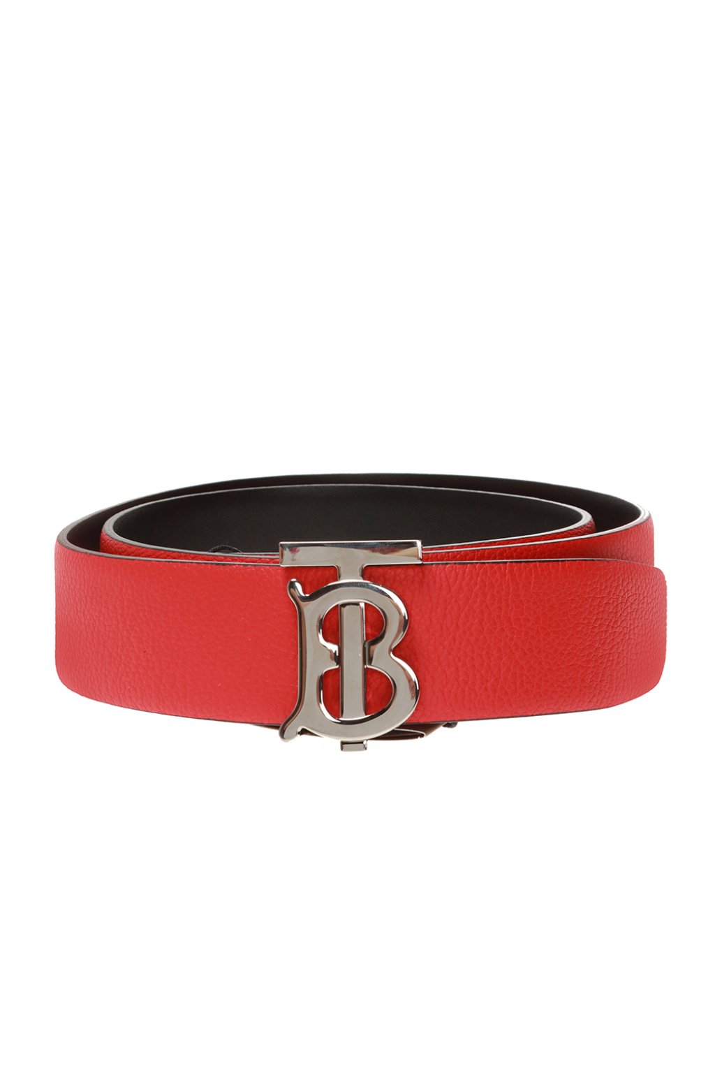 red burberry belt