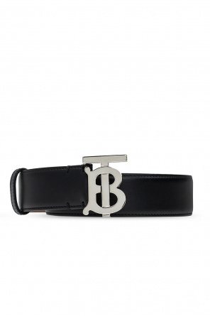 Burberry Gray Vintage Check Belt