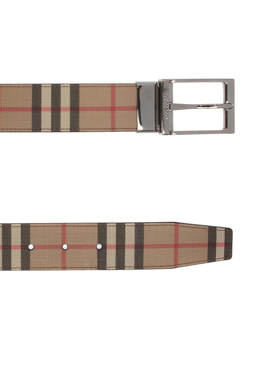 Burberry Checked belt