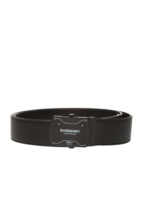 Burberry Monogram-buckled belt
