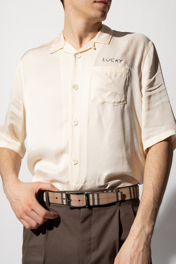 burberry Pochette-cintura Checked belt