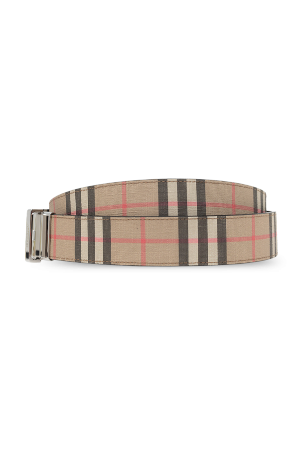 Burberry Checked belt