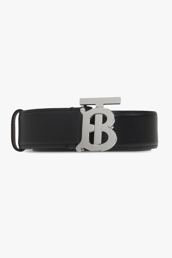 burberry Wool Leather belt