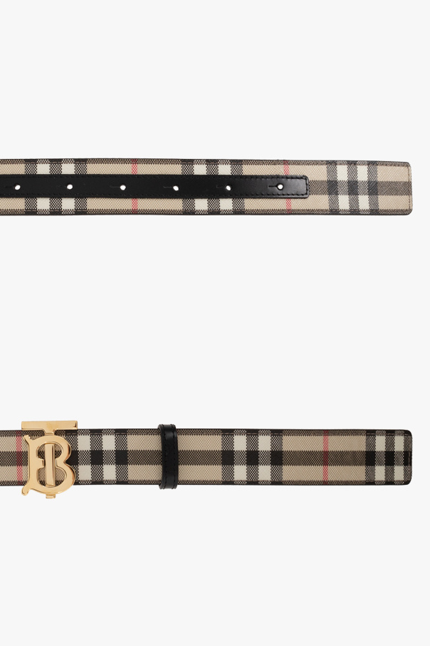 Burberry Reversible belt with logo