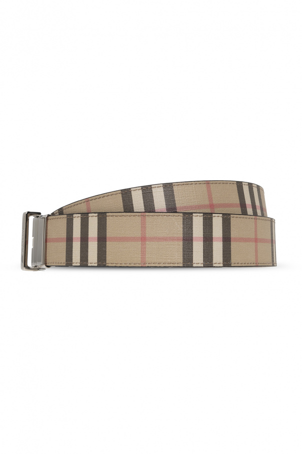 burberry Envelope ‘Louis’ checked belt