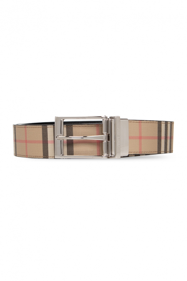 Burberry ‘Louis’ checked belt | Men's Accessories | Vitkac