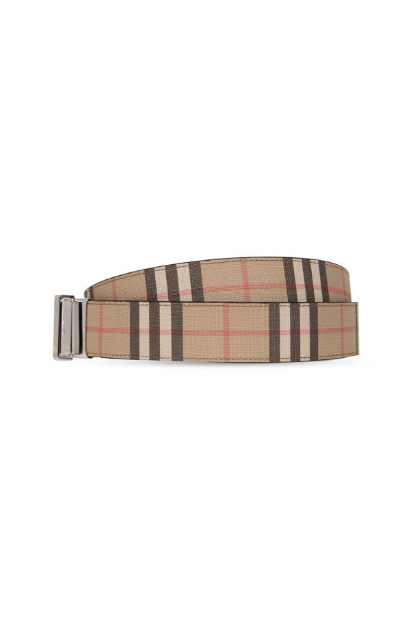 burberry straight ‘Louis’ checked belt