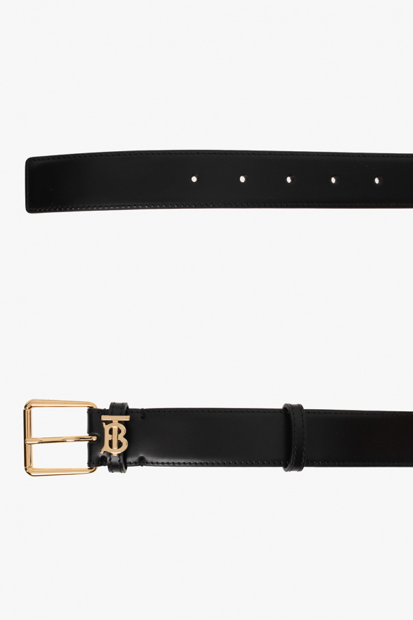 burberry donna Leather belt