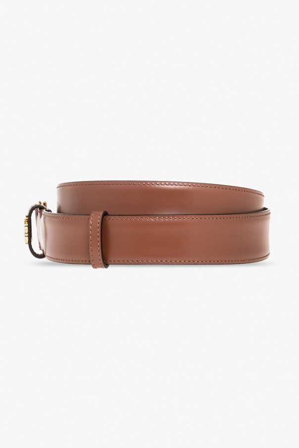 burberry Shorts Leather belt