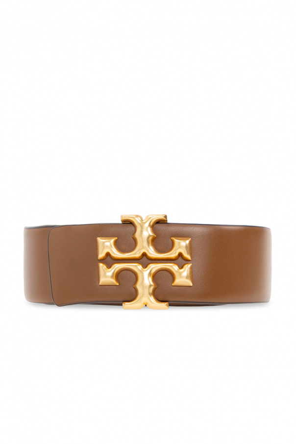 Tory Burch Leather belt with logo