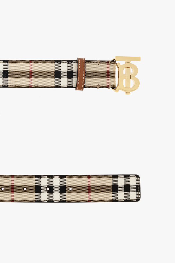 Burberry Checked belt