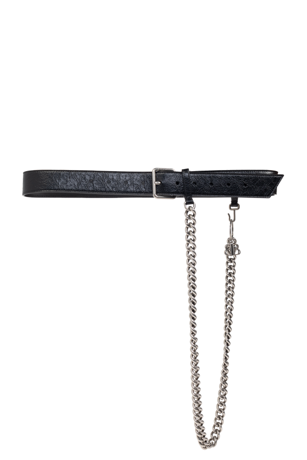 Leather belt with chain, zdjęcie 1 Leather belt with chain od Balenciaga