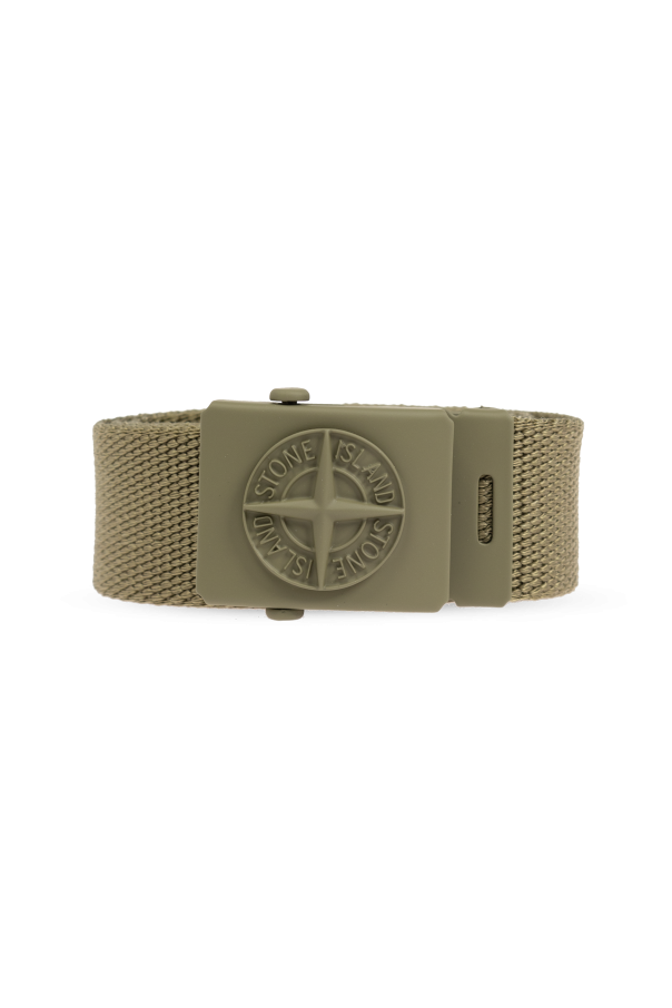 Stone Island Kids Belt with logo