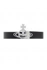 Vivienne Westwood Leather belt with logo
