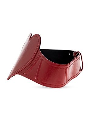 Vivienne Westwood Leather Waist Belt with Heart Motif by Vivienne Westwood