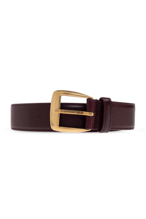 Leather belt