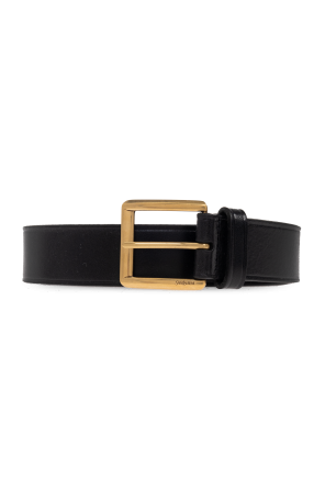 Leather belt