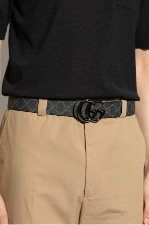 Belt with 'gg' pattern od Gucci