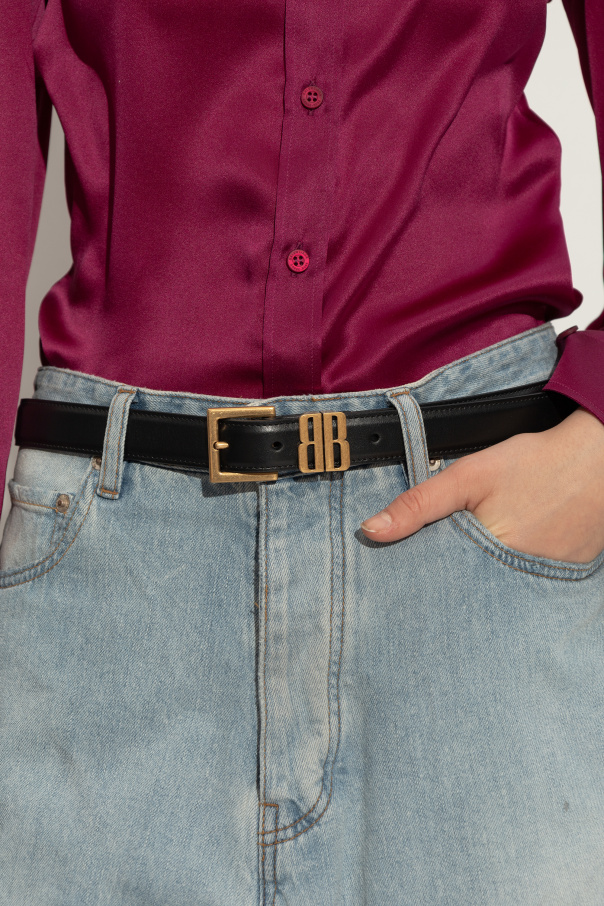 Balenciaga Cinturón de cuero