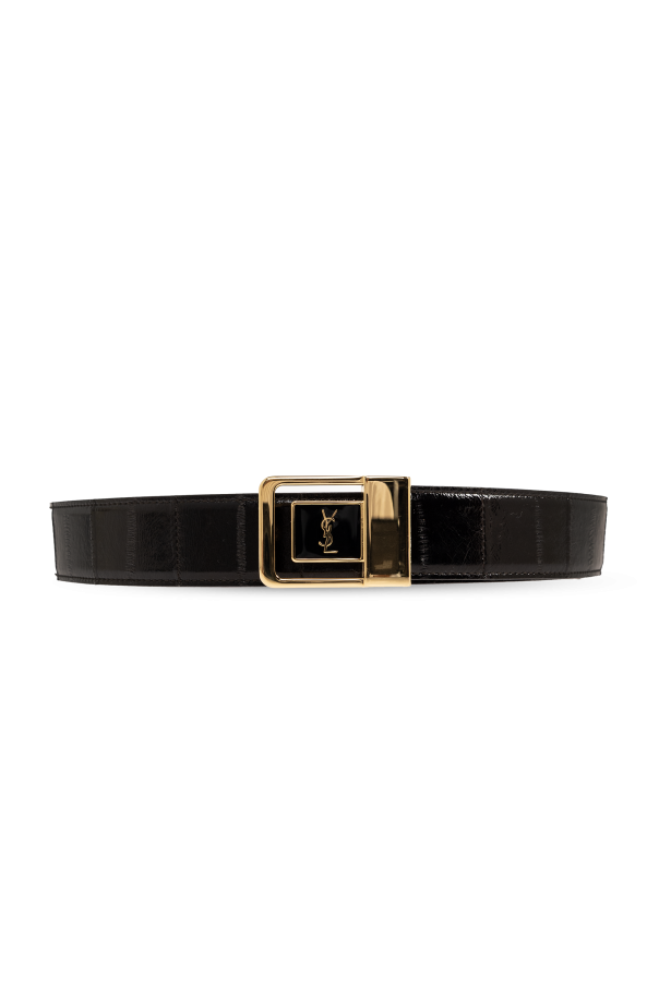 Reversible leather belt od Saint Laurent