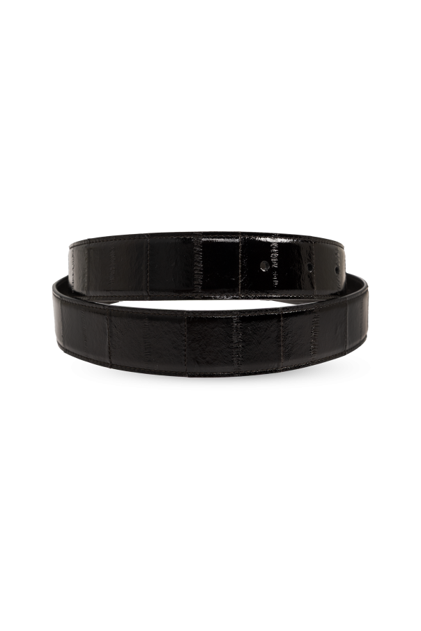 Saint Laurent Reversible leather belt