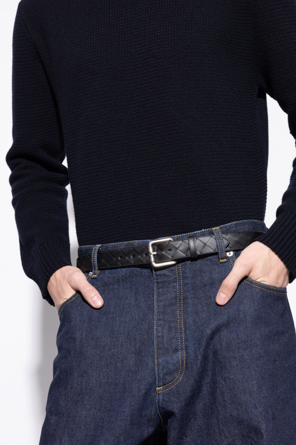 Bottega Veneta Cinturón de cuero