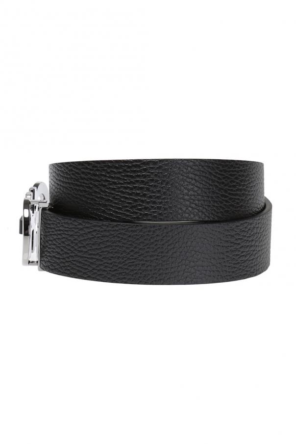 FERRAGAMO Reversible leather belt