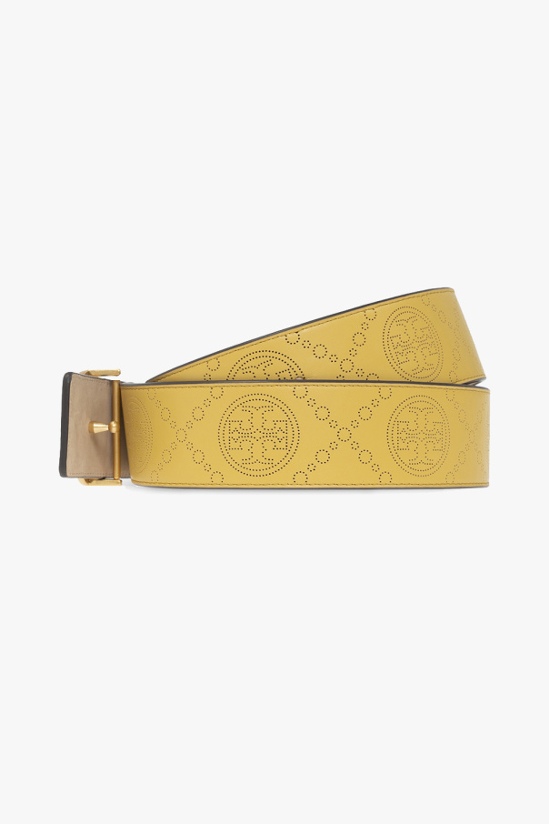 Tory Burch Leather belt with logo