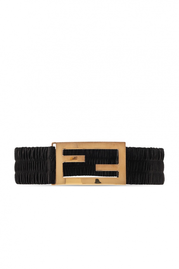 Fendi Velour waist belt