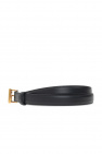 Fendi BLACK Leather belt
