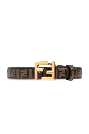 Leather belt with monogram od Fendi