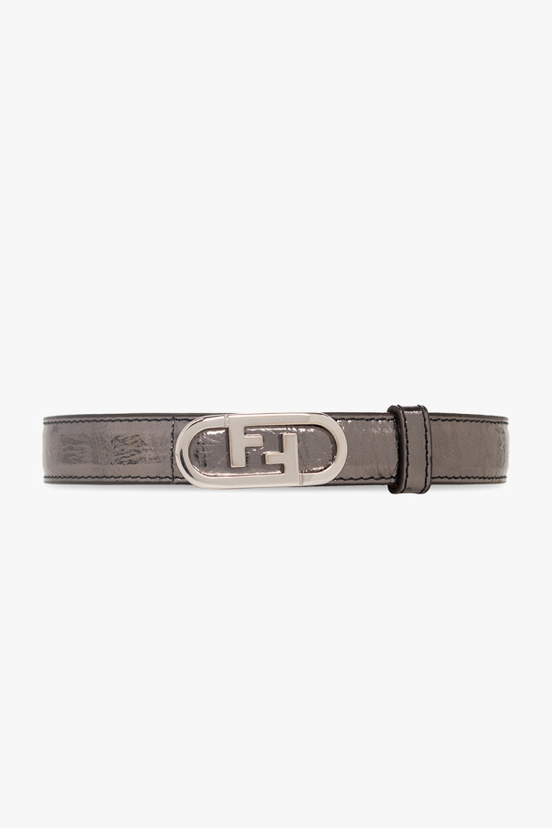Fendi FF-motif belt - Grey