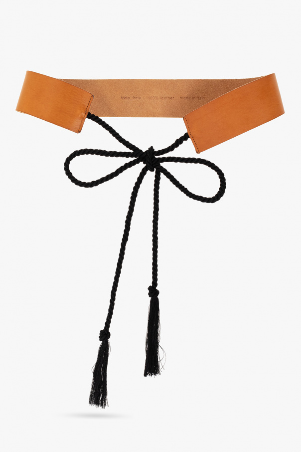 forte_forte Leather belt