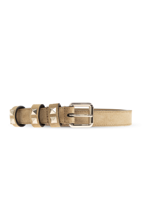 Suede belt