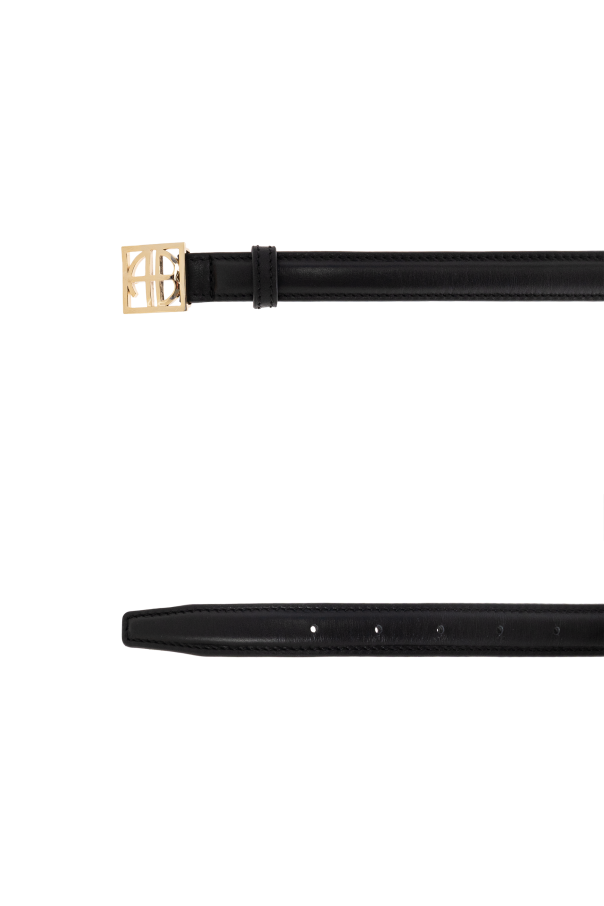 Anine Bing Leather belt "Monogram"