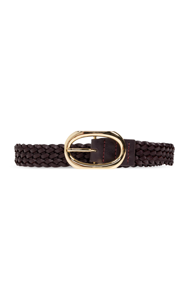 Signature Link leather belt od Anine Bing