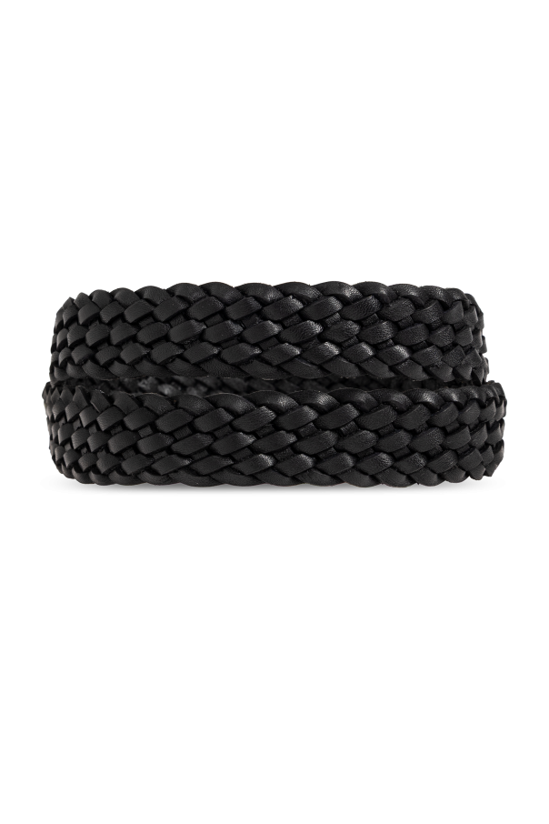 Anine Bing Leather 'Signature Link' Belt