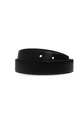 Saint Laurent Cinto de pele com fivela