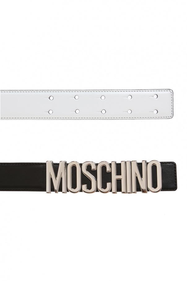 Moschino Belt with metal logo