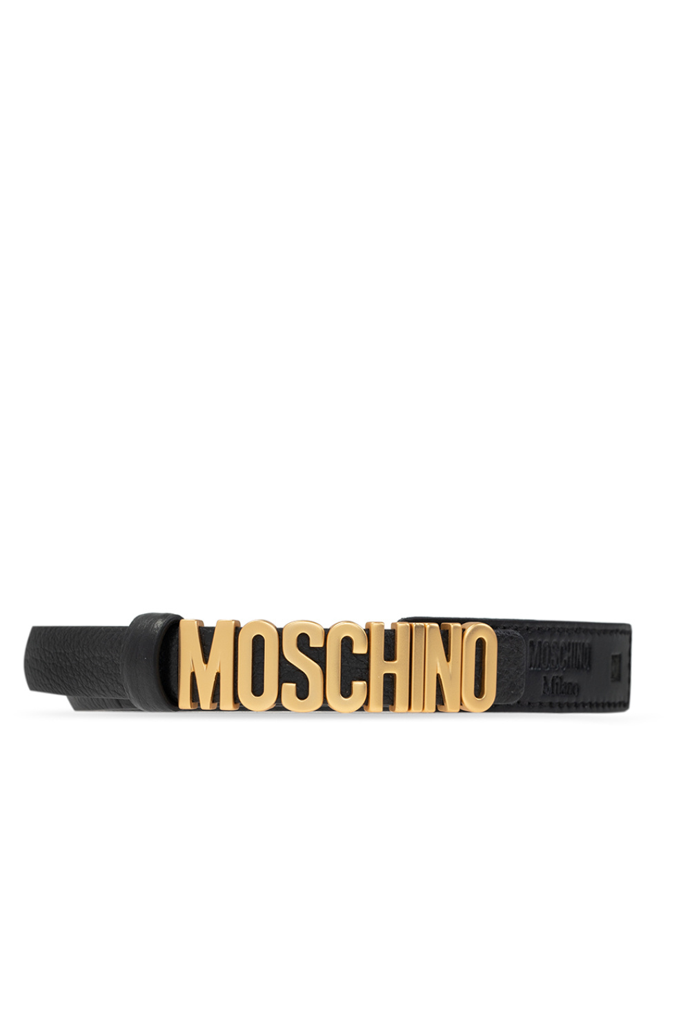 Moschino MOSCHINO BELT WITH LOGO