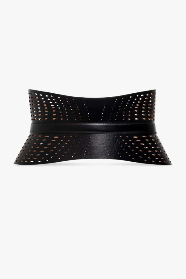 Alaïa Waist belt with perforations