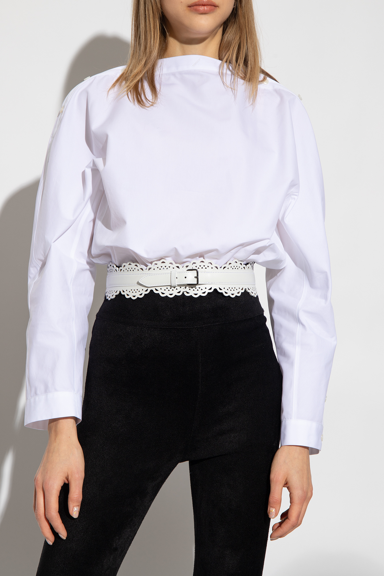 Alaïa Leather waist belt