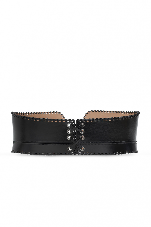 Leather waist belt Alaïa - GenesinlifeShops Sweden
