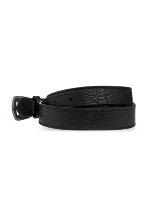 Lemaire BLACK Leather belt