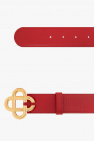 Casablanca Leather belt with logo