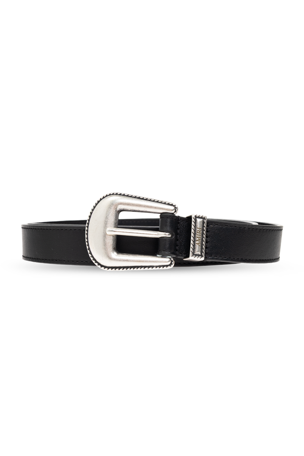 Leather belt od Amiri