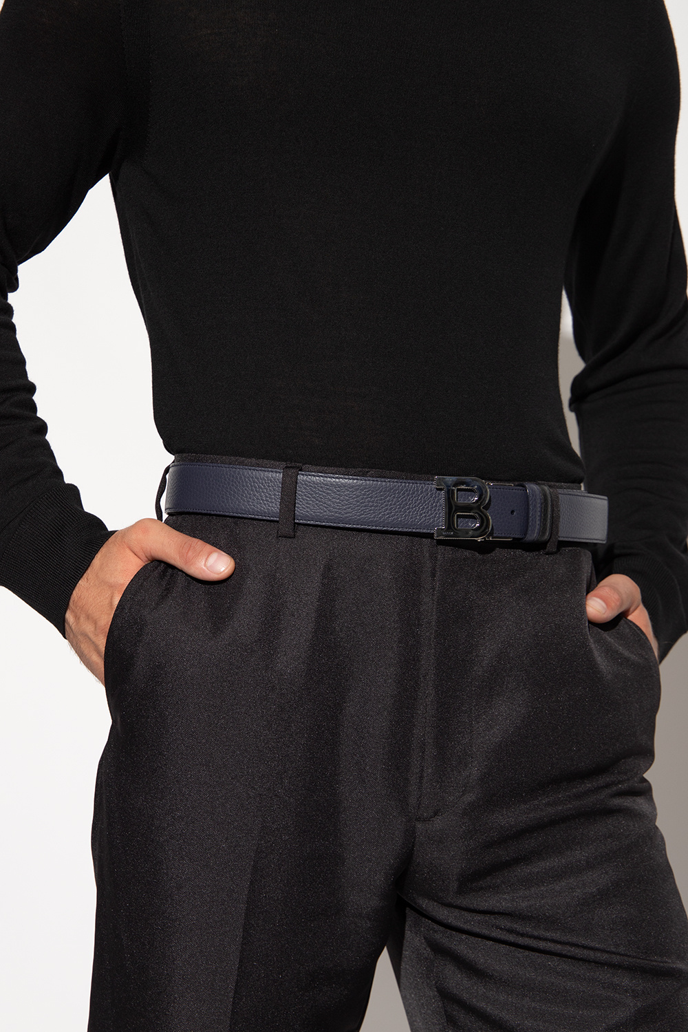 Bally Reversible leather belt